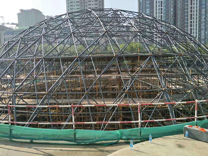 开封球形网架钢结构施工